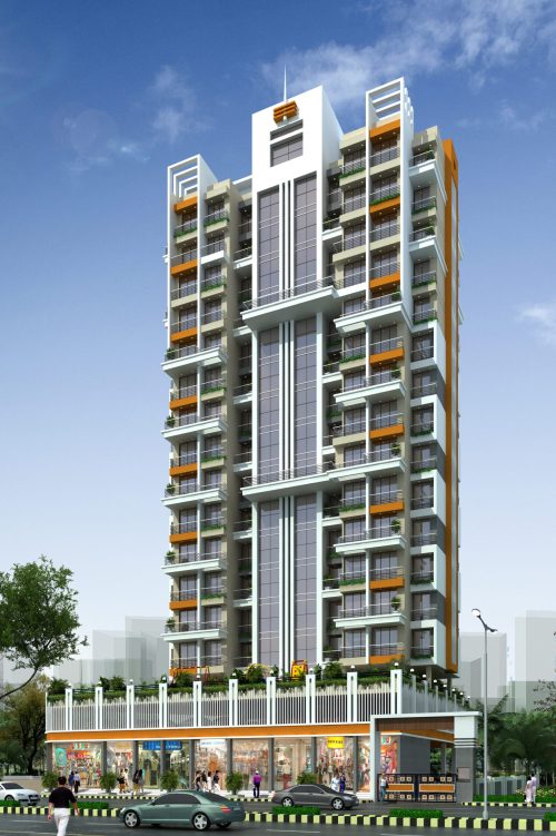 Image of Century One building, a property of Century Realty and Century Infra Properties.